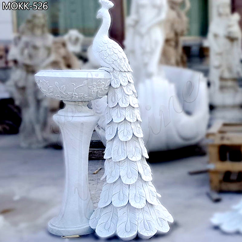 Garden-White-Marble-Peacock-Plant-Pot-for-Sale