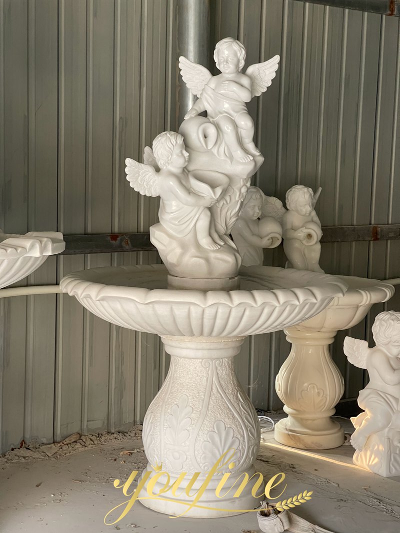 Marble Garden Angel Fountain 1