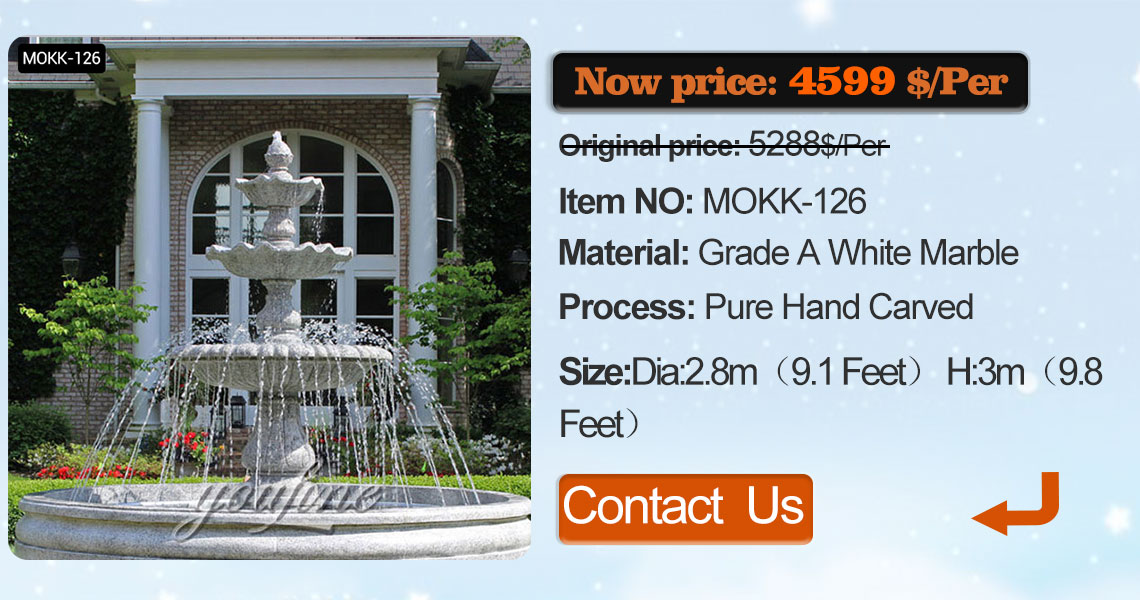 Architectural Fountain Pools Usa House Marble Fountain for Sale