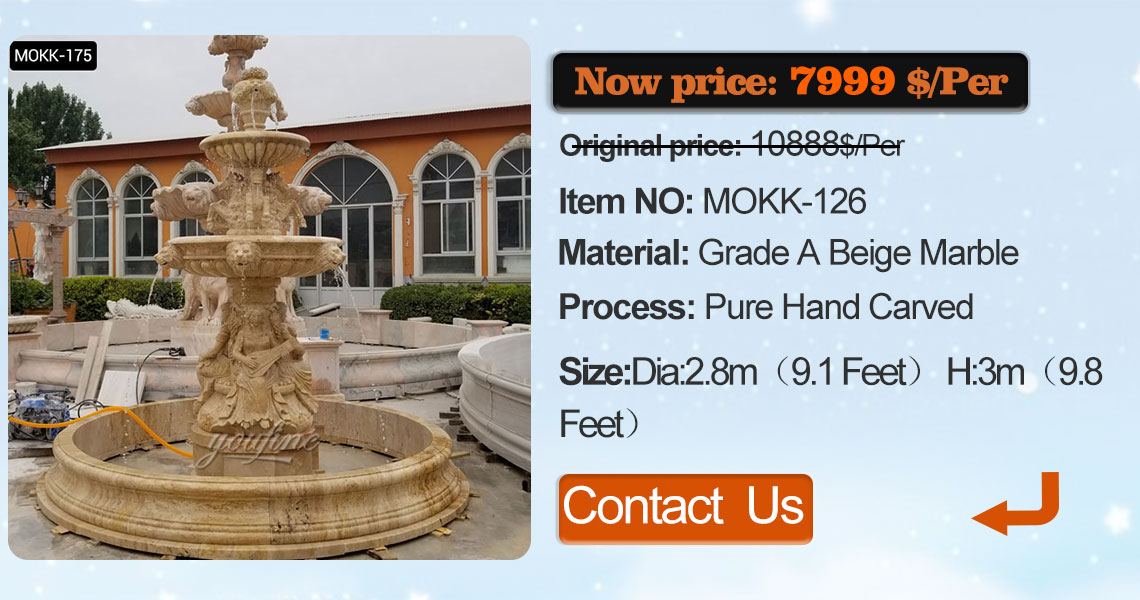 Architectural Fountain Pools Usa Buddha Marble Water Fountain Yard