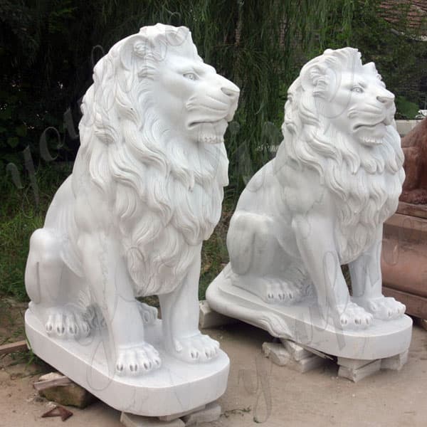 sleeping lion statue | eBay