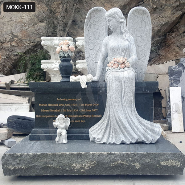 angel of death statue upright headstones for graves- Home ...