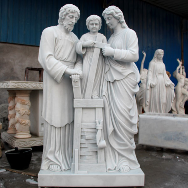 No. TCH-35 catholic Holy family garden marble statues and decor online sale